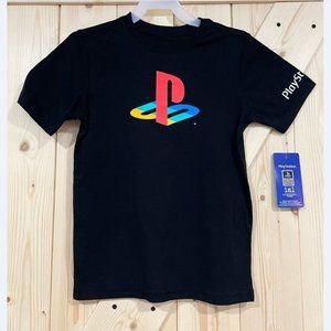 5/$20 NEW 6-7 (S) Boys Black PlayStation T-Shirt